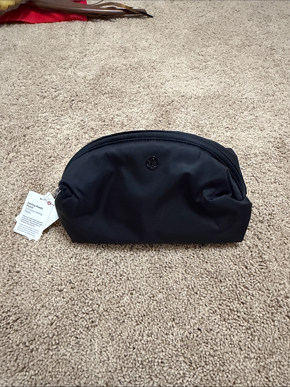 BNWT Lululemon Feeling Ready Pouch 8.7" x 3.9" x 5.9" Back Zipper Closure